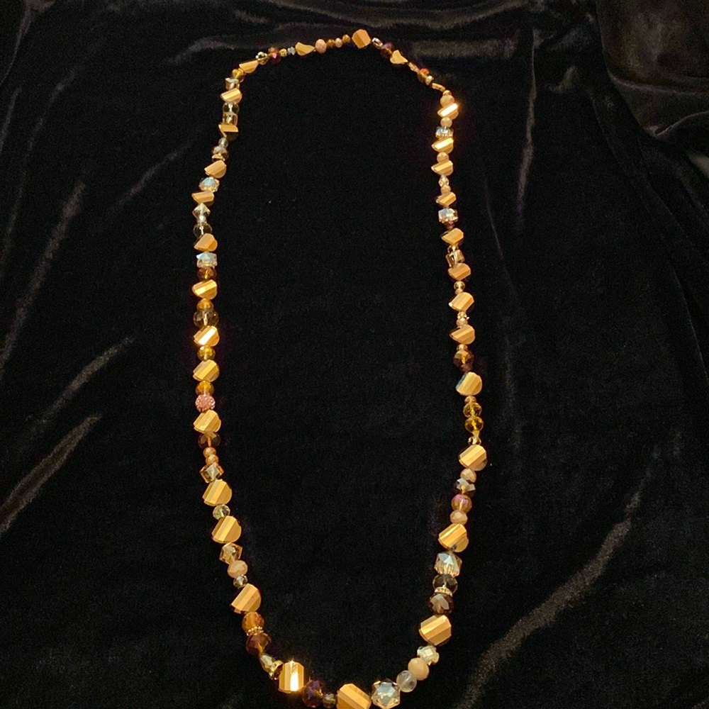 Necklace, handmade,  high quality beads, 48 inches long